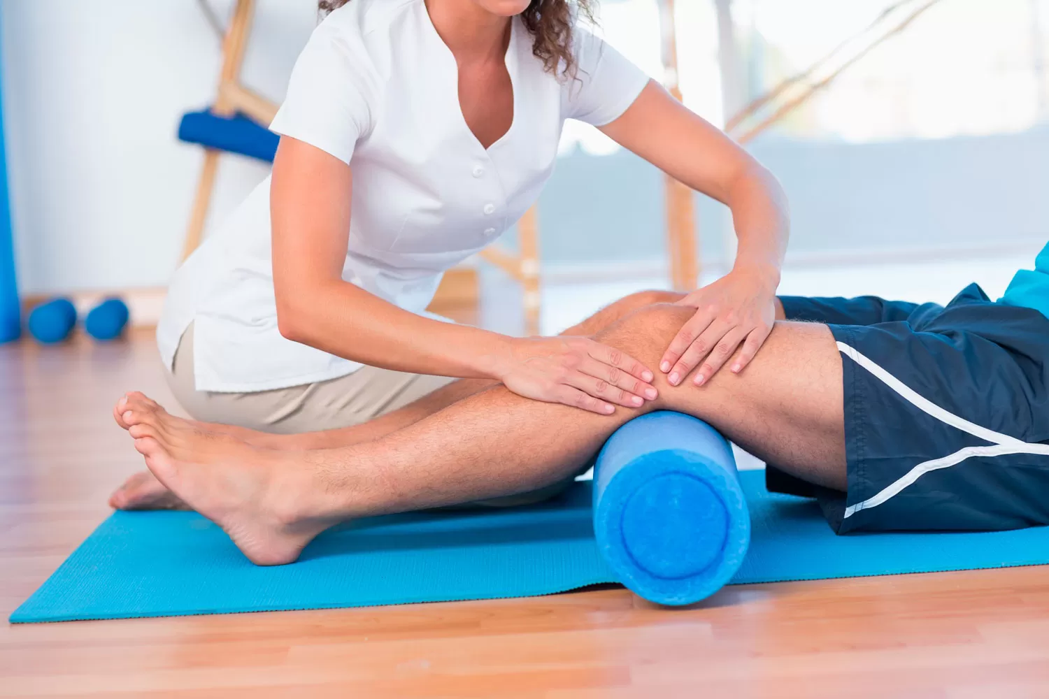 Sessão de Fisioterapia Ortopédica